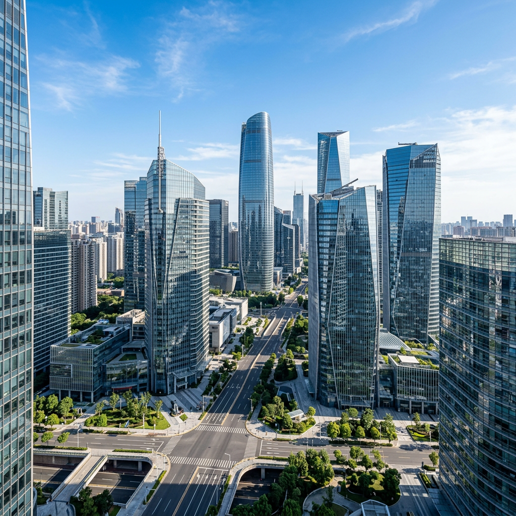 Nanjing Jiangbei Business District